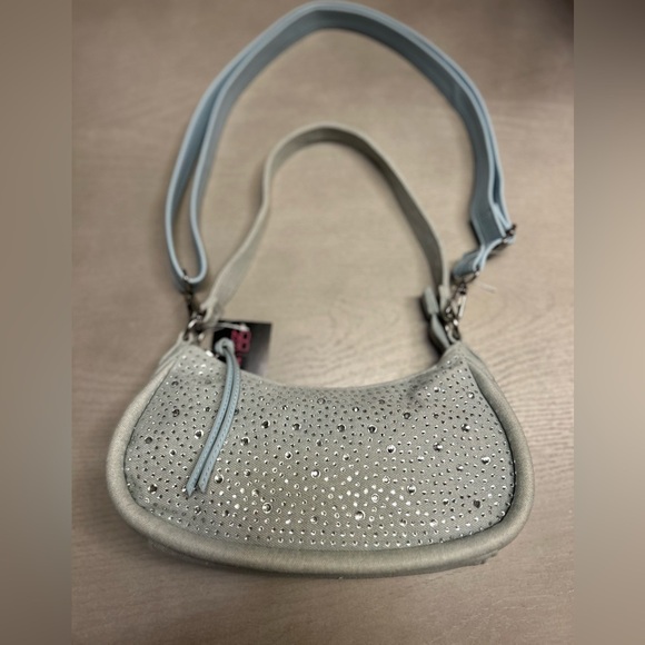 No Boundaries Women's Baguette Shoulder Bag with Crossbody Strap NWT - Picture 5 of 12